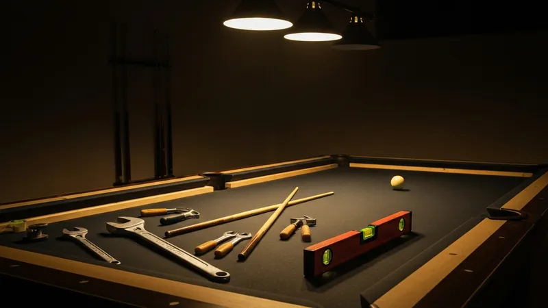 Accessoires Necessaires A Linstallation De Votre Table De Billard